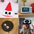 Cinvo 2.7 Inch Medium Googly Eyes Self Adhesive 7cm Big Wiggle Eyes Large Sticky Eyes for Party Halloween Decor Door Christmas Trees Cleaning Robo...