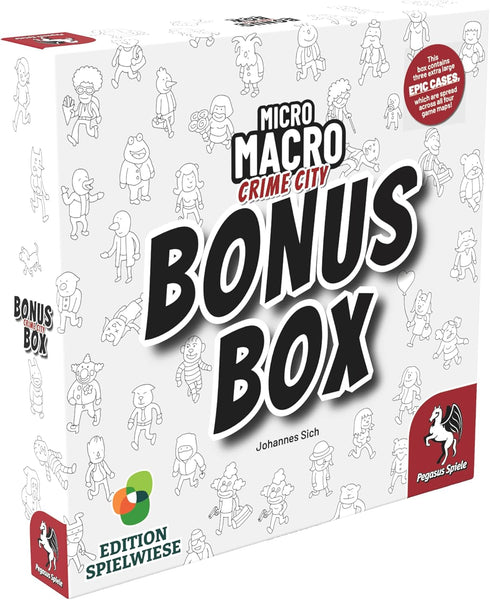 Micro Macro Crime City: Bonus Box - Tabletop Mystery Game Expansion...