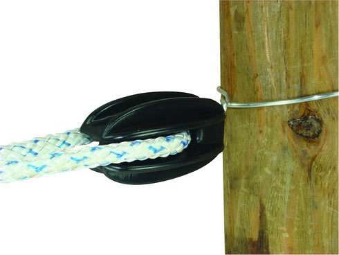Field Guardian Heavy Duty Tie-On Corner/End Polyrope, Black...
