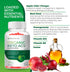 Organic Keto ACV Gummies - Sugar-Free Gluten-Free Apple Cider Vinegar Supplement for Women Men - B12 Vegan & Non-GMO (1200mg)...