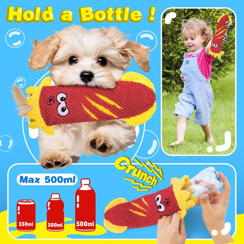 Puppy Toys for Teething, 9 Pack Interactive Dog Toys for Small Dogs, Puppy Chew Toys with Rope Toys, Treat Ball and Cute Squeaky Toys, Hold a Bott...