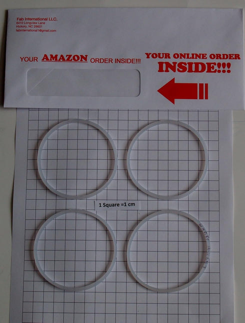 4 Replacement Gaskets Compatible with Original Magic Bullet by 1st Choice...