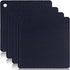 Silicone Trivets for Hot Pots and Pans,4 Packs Multipurpose Non Slip Heat Resistant Pot Holder,Heat Resistant Pot Holders Silicone Mats for Kitche...