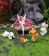 Fairy Garden Accessories, Fairy Garden Kit- Fairies, Rabbits & Mushroom- 6Pcs Mini Figurines & Ornaments Set Decor for Outdoor or House Home Dollh...