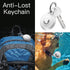 JETech 4 Pack Waterproof Case for AirTag with Keychain, Full Body Anti-Scratch Air Tag Keyring Holder Cover for Kids, Pet Collar, Keys, Luggage, B...