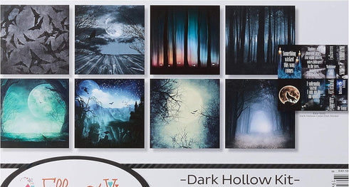 Ella & Viv by Reminisce EAV-1023 Dark Hallow Scrapbook Collection Kit...