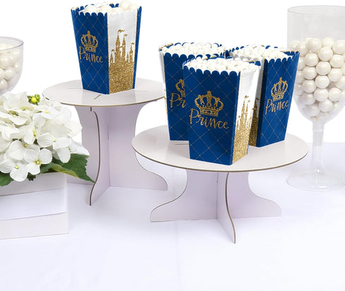 Big Dot of Happiness Royal Prince Charming - Baby Shower or Birthday Party Favor Popcorn Treat Boxes - Set of 12...