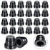 18 Pieces Brake Bleeder Cap Grease Fitting Caps Rubber Zerk Covers Brake Caliper Dust Cover Brake Bleeder Nipple Cap for Cars and Motorcycles...