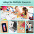 80 Pieces Calm Anxiety Sensory Stickers - Sensory Strips with 2 Textured Surface Adhesives - Fidget Stickers Office & Classroom Desk Must Haves fo...