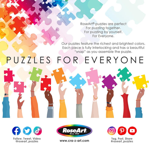 RoseArt - Puzzle Collector- Country Compilation - 300XL Piece Jigsaw Puzzle for Adults...