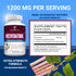 Resveratrol Supplement 1200mg - Japanese Knotweed Resveratrol Capsules - High Potency Trans Resveratrol Nutritional Supplements for Healthy Aging ...