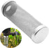 Stainless Steel Aquarium Filter Intake Cover, 16mm Shrimp Filter Guard Metal Fish Tank Filter Intake Strainer, Mesh Tube Filter Net Cover Aquarium...