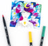 Tombow 56188 Dual Brush Pen Art Markers, Galaxy, 10-Pack. Blendable, Brush and Fine Tip Markers...