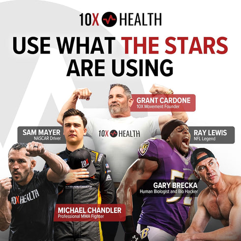 10X Health 5 MTHF Supplement - Methylated Multivitamin with Methylfolate & Magnesium for Brain, Heart Health, DNA & Neurotransmitter Synthesis - B...