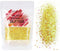 Iridescent Chunky Rainbow Glitter, 100g for Resin Tumblers, Slime, Nail Art, Festival Decor, Cosmetic Glitter (Iridescent Yellow)...