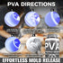 PVA Water Based Mould Release - Polyvinyl Alcohol Agent for Epoxy, Polyester, Vinyl Ester, Resin, Gel Coat, Polyurethane Foam, Silicone-Spray or B...