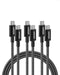 Anker 333 USB C to USB C Cable (6ft 100W, 3-Pack), USB 2.0 Type C Charging Cable Fast Charge for MacBook Pro 2020, iPad Pro 2020, iPad Air 4, Sams...