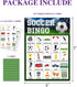 Soccer Bingo Game, Soccer Party Games Bingo Cards for Adults, Sports Party Games, Birthday Bingo, Soccer Party Favors Supplies Decorations, 24 Pla...