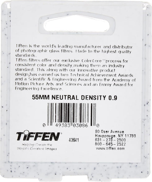 Tiffen 55mm Neutral Density 0.9 Filter...