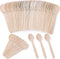 HANSGO 150PCS Wooden Spoons Bulk, Natural Wooden Spoons Small Cutlery for Party Wedding Picnic Camping...