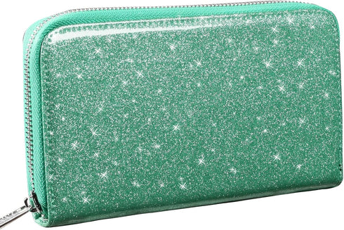 Easyoulife Womens Genuine Leather Credit Card Holder Wallet RFID Secure 36 Slots...