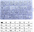 Amaney 810pcs 6x6mm Cube Acrylic Alphabet Letter Beads for Jewelry Making Bracelets Necklaces Key Chains...