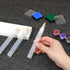 Acrylic Paint Markers, 6 Empty Paint Markers, 3 Pcs 3mm and 3 Pcs 6.5mm White Paint Pens Empty Acrylic Marker, Empty Paint Markers for Painting, R...