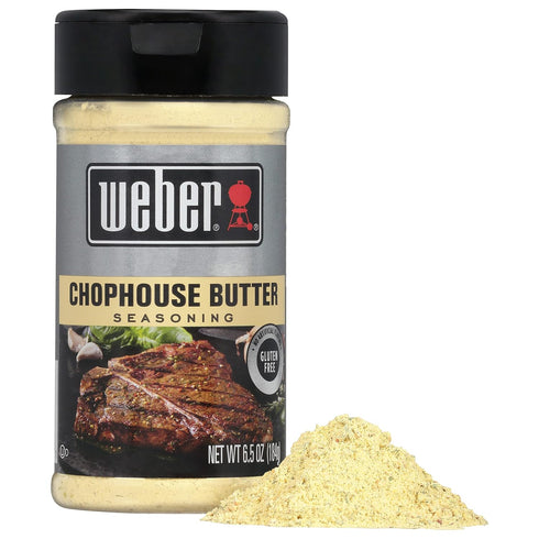 Weber Chophouse Butter Seasoning, 6.5 Ounce Shaker (Pack of 6)...