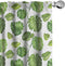 Lunarable Leaf Window Curtains, Tropical Jungle Rainforest Leaves Palm Mango Tree Wild Leaves Art Print, Lightweight Decor 2-Panel Set with Rod Po...