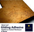 Barnabas Blattgold: Gold Leaf Gilding Adhesive 120ml with Bonus Brush and Cotton Gilding Gloves - Gilding Adhesive for Gold Foil Sheets, Gold Leaf...