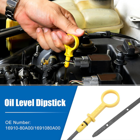 uxcell Engine Oil Level Indicator Dipstick for Suzuki Grand Vitara 2000-2017 No.16910-80A00/1691080A00...
