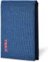 Microfiber Waterproof RFID Slim Bifold Wallet for Men - Minimalist Front Pocket Card Holder Holds up to 10 Cards and Cash, Denim Blue...