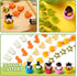 GET FRESH Sandwich Cutters and Sealers for Children – 17-pcs Stainless Steel Sandwich Sealers and Veggie Cutters for Kids – Dino Mouse Metal Bread...