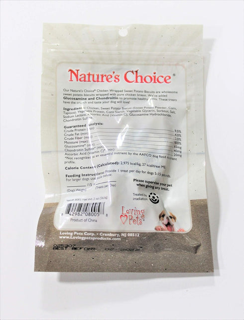 Natural Value Sweet Potato Biscuit Wrapped with Chicken Breast...