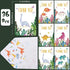 72 Pcs Dinosaur Thank You Cards Includes 36 Pieces Dinosaur Envelopes and 36 Pieces Cactus Dino Thank You Cards 4.7 x 6.2 Inches Watercolor Dino B...