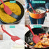 Silicone Spatula Set, High Heat Resistan Rubber Spoon Spatula, Non-Stick Spoonula with Seamless One Piece Design, Flexible Scrapers Baking Mixing ...
