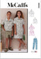 McCall's Boys Sleeve Shirt, Pants, Shorts and Girls' Dress Sewing Pattern Packet, Design Code M8462, Sizes 7-8-10-12-14, Multicolor...