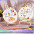 Sherr 9 Sets Embroidery Stitch Beginners Practice Kits Cross Stitch Kits to Learn Different Stitches Crochet Punch Needlepoint Kits for Kids Adult...