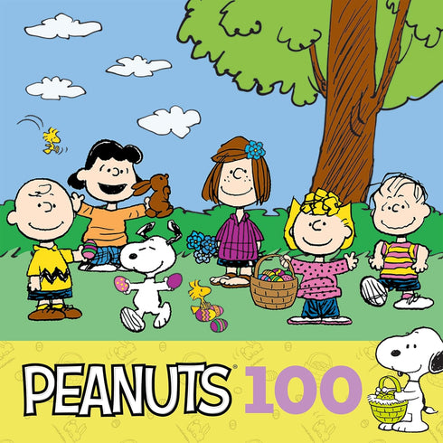 RoseArt - Peanuts - Easter Fun - 100 Piece Jigsaw Puzzle for Kids and Adults...