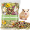 Sukh 150G Hamster Bedding - Hamster Flowers & Herbs Hamster Bedding Odor Control Dwarf Hamster Bedding Gerbil Bedding Robo Hamster Bedding Katy Ha...
