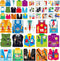 60 Packs Father's Day Card Making Kits for Kids Father's Day DIY Arts Crafts Father's Day Shirt Greeting Card with Stickers Handmade Crafting Card...