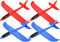 PowerTRC 17.5" Toy Throwing Foam Airplane | 4 Pack of Foam Gliding Airplane | Outdoor Sports Toys and Party Favors...