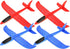PowerTRC 17.5" Toy Throwing Foam Airplane | 4 Pack of Foam Gliding Airplane | Outdoor Sports Toys and Party Favors...