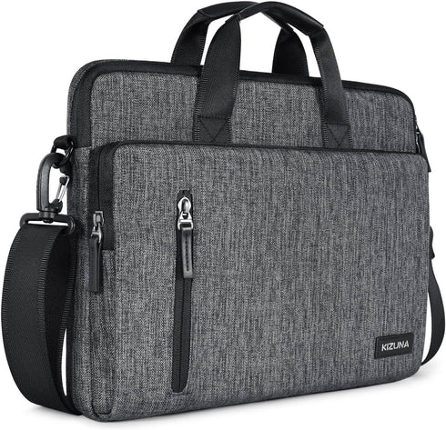 KIZUNA Laptop Bag Case 12.5 Inch Shoulder Messenger Briefcase Water Resistant Handbag for MacBook Air M2 2022/13.3" HP Envy x360 13/14" Lenovo Thi...