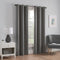 ECLIPSE Microfiber Modern Blackout Thermal Grommet Window Curtain for Bedroom, 42" x 84", Smoke, 1 Panel...