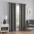 ECLIPSE Microfiber Modern Blackout Thermal Grommet Window Curtain for Bedroom, 42" x 84", Smoke, 1 Panel...