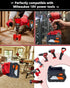 Adapter for Ridgid AEG 18V Battery to for Milwaukee M18 18V Cordless Tools, Use for Ridgid 18V Platform Batteries (Adapter Only)...