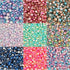 ABS Colorful Acrylic Round Beads Imitation Faux Pearls String NO Hole 4-10MM Mixed Color for Craft DIY Jewelry Making (6MM Mix Color(About 900pcs)...