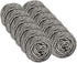 12 Pack Stainless Steel Scourers by Scrub It – Steel Wool Scrubber Pad Used for Dishes, Pots, Pans, and Ovens. Easy scouring for Tough Kitchen Cle...