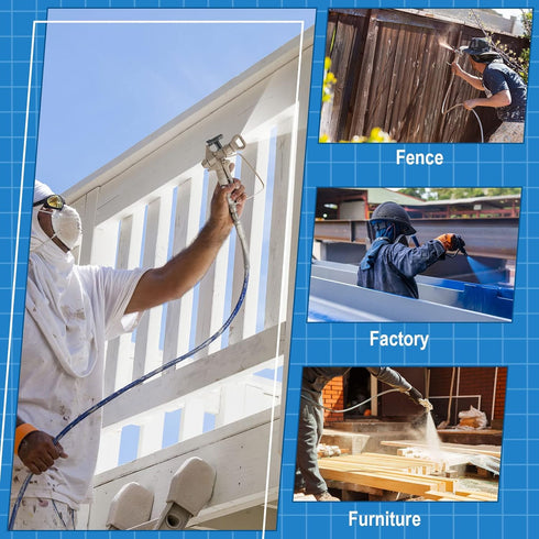 8 Pcs Reversible Spray Tip Airless Paint Sprayer Nozzles Tips for Airless Spraying Machine Parts(209, 211, 313, 415, 515, 521, 619, 623)...